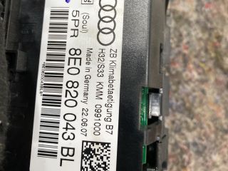 bontott AUDI A4 B7 Fűtéskapcsoló (digit klímás)