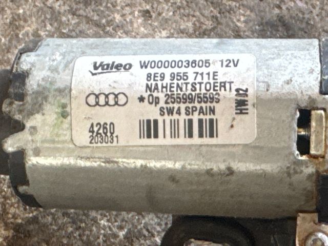 bontott AUDI A4 B7 Hátsó Ablaktörlő Motor