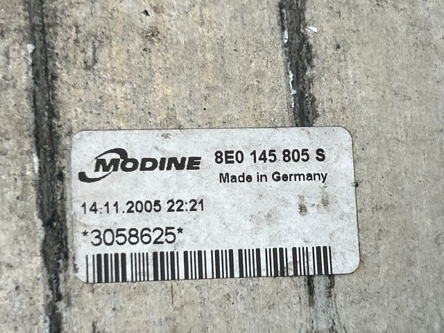 bontott AUDI A4 B7 Intercooler