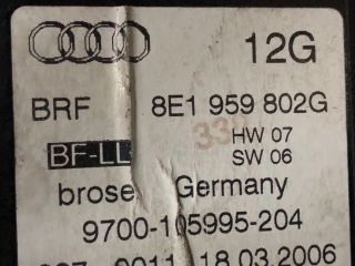 bontott AUDI A4 B7 Jobb első Ablakemelő Motor