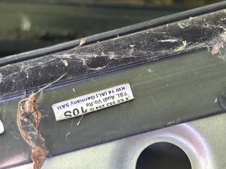 bontott AUDI A4 B7 Jobb első Ajtó (Üres lemez)