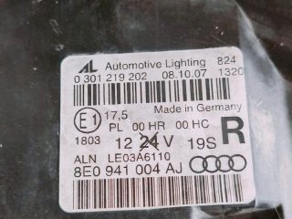 bontott AUDI A4 B7 Jobb Fényszóró