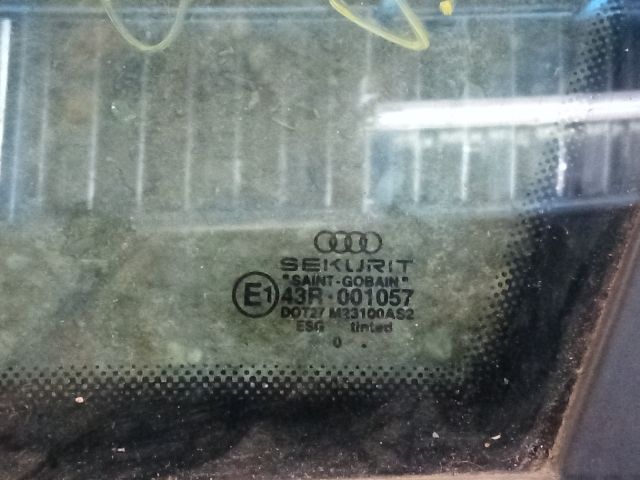 bontott AUDI A4 B7 Jobb hátsó Fixüveg (Ajtóban)