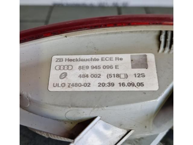 bontott AUDI A4 B7 Jobb Külső Hátsó Lámpa