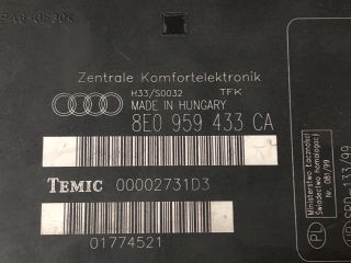 bontott AUDI A4 B7 Komfort Elektronika