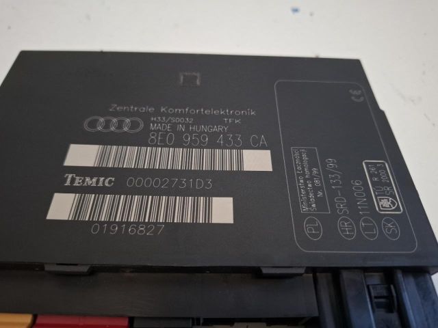bontott AUDI A4 B7 Komfort Elektronika