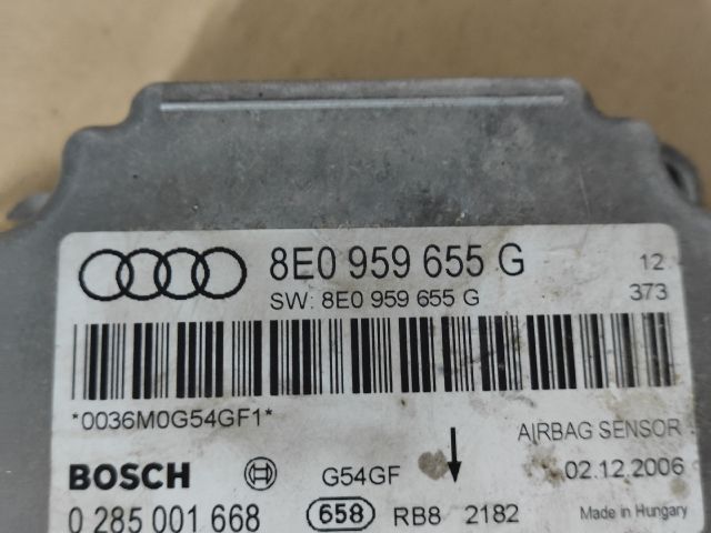 bontott AUDI A4 B7 Légzsák Elektronika