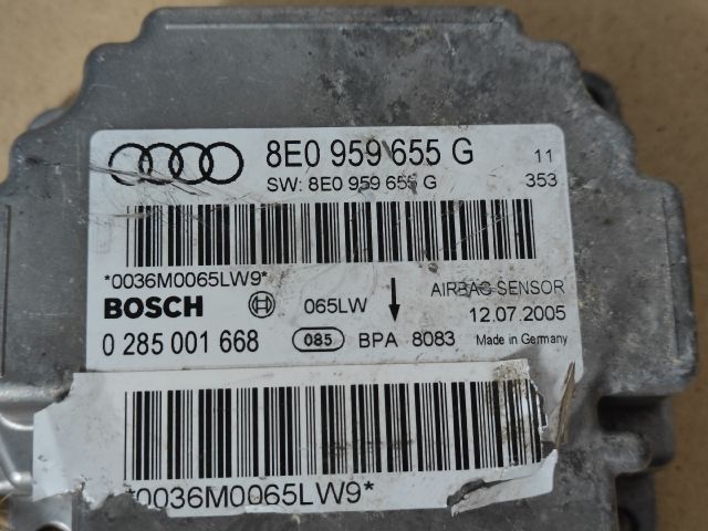 bontott AUDI A4 B7 Légzsák Elektronika