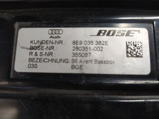 bontott AUDI A4 B7 Mélynyomó Hangszóró