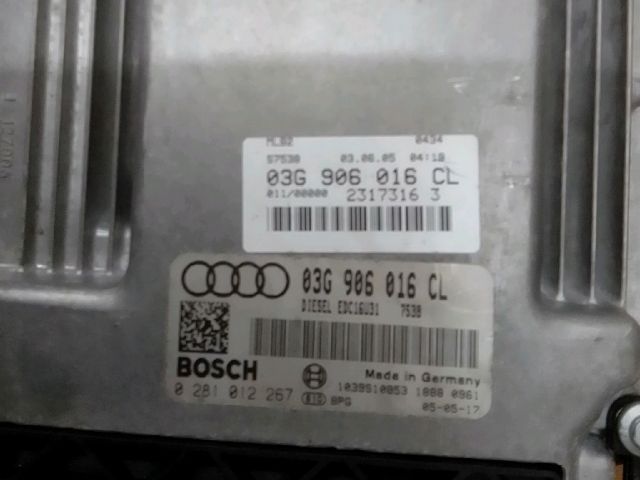 bontott AUDI A4 B7 Motorvezérlő