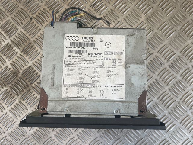 bontott AUDI A4 B7 Navigációs Fejegység