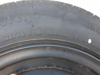 bontott AUDI A4 B7 Pótkerék