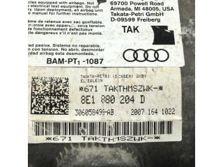 bontott AUDI A4 B7 Utasoldali Légzsák