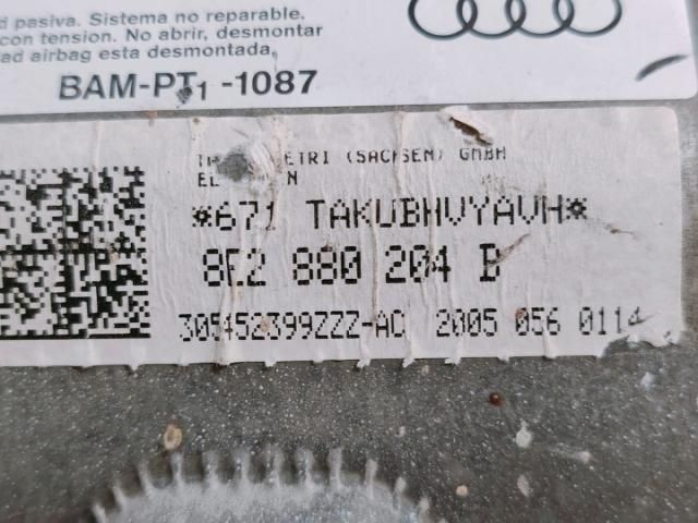 bontott AUDI A4 B7 Utasoldali Légzsák