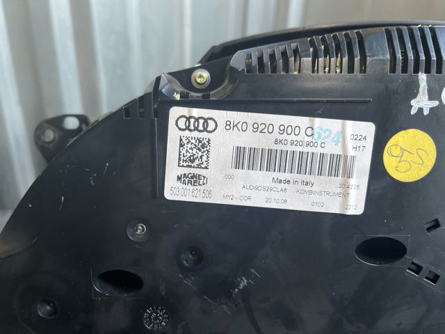 bontott AUDI A4 B8 Kilométeróra