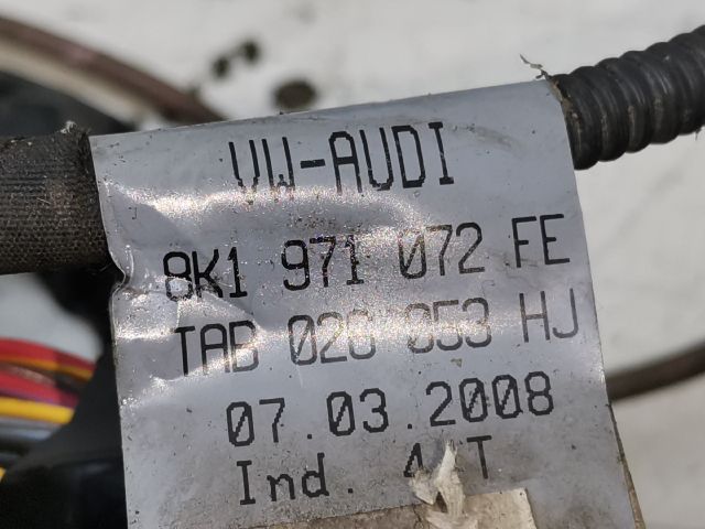 bontott AUDI A4 B8 Motortér Kábelköteg
