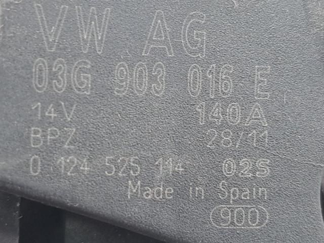 bontott AUDI A4 B8 Generátor