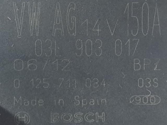 bontott AUDI A4 B8 Generátor