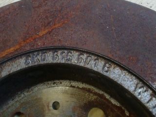 bontott AUDI A4 B8 Hátsó Pár Féktárcsa