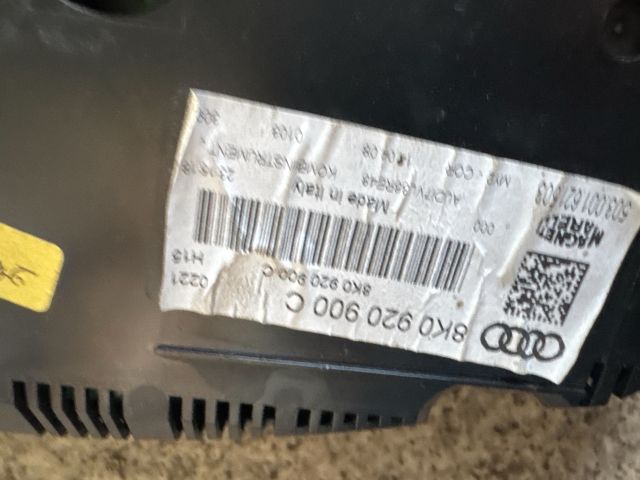 bontott AUDI A4 B8 Kilométeróra