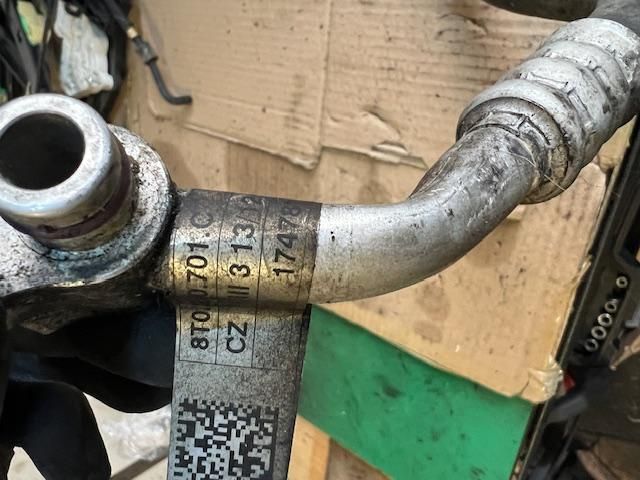 bontott AUDI A4 B8 Klíma Cső