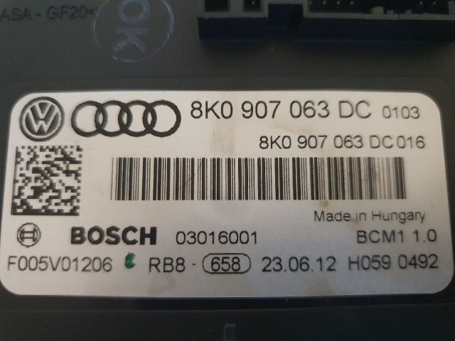 bontott AUDI A4 B8 Komfort Elektronika