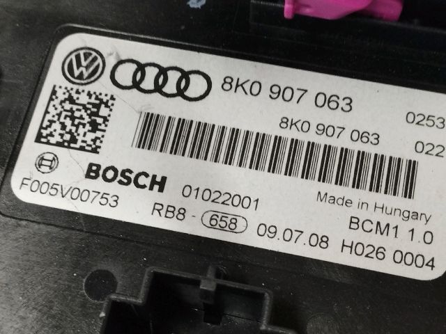 bontott AUDI A4 B8 Komfort Elektronika