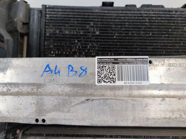 bontott AUDI A4 B8 Komplett Homlokfal (Részeivel)