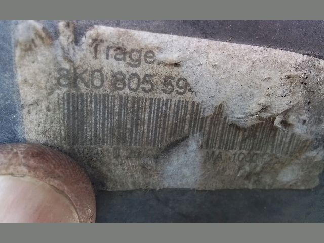 bontott AUDI A4 B8 Komplett Homlokfal (Részeivel)