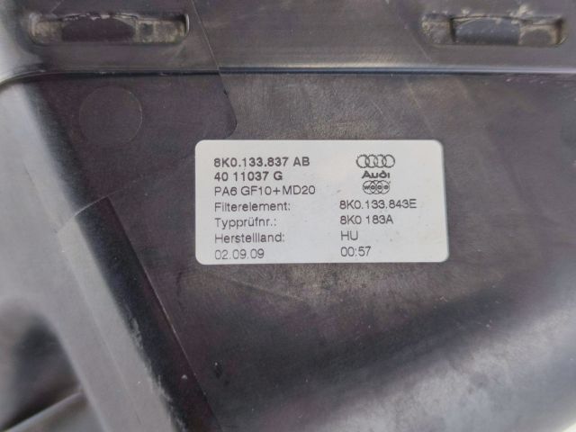 bontott AUDI A4 B8 Légszűrő Ház