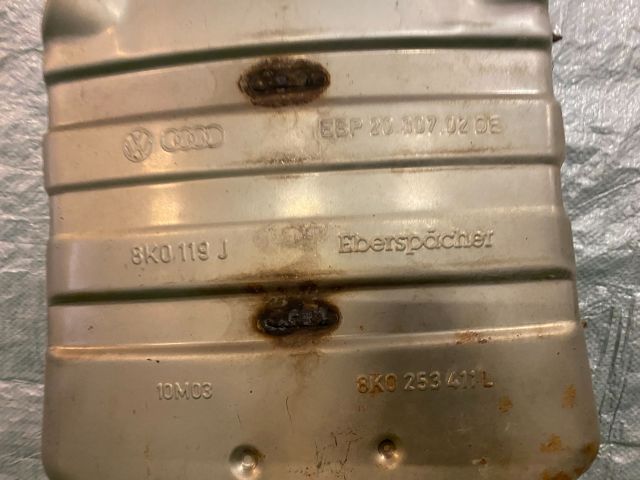 bontott AUDI A4 B8 Komplett Kipufogó Rendszer