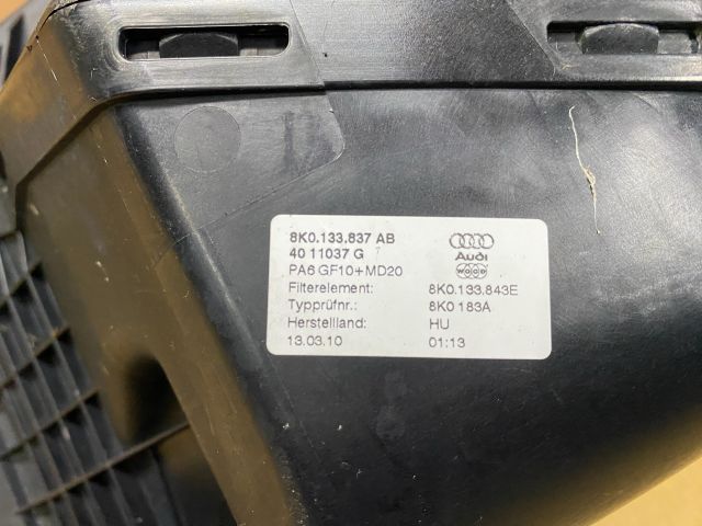 bontott AUDI A4 B8 Légszűrő Ház