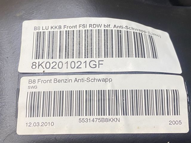 bontott AUDI A4 B8 Tank