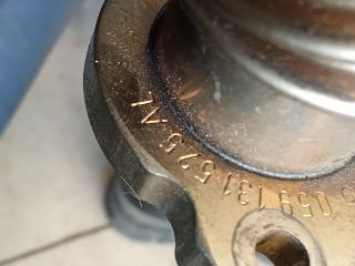 bontott AUDI A4 B8 EGR Hűtő Cső