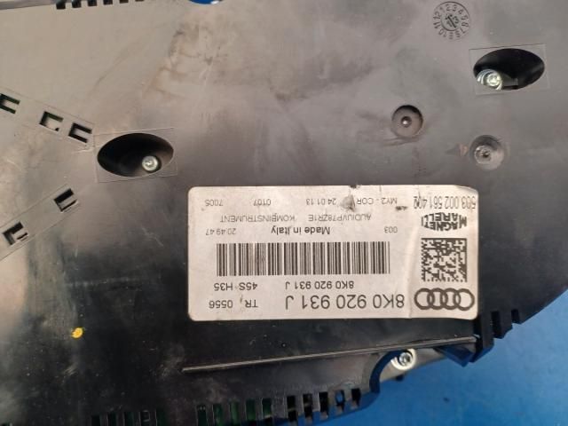 bontott AUDI A4 B8 Kilométeróra