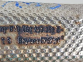 bontott AUDI A4 B8 Középső Kipufogó Cső