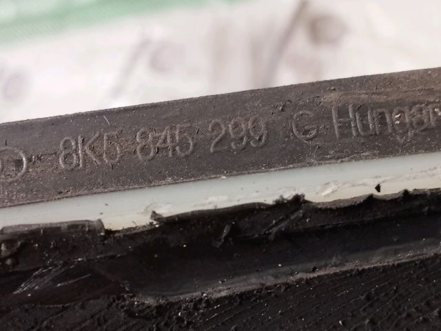 bontott AUDI A4 B8 Bal C Oszlop Oldalablak Üveg