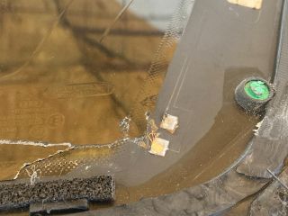 bontott AUDI A4 B8 Bal C Oszlop Oldalablak Üveg