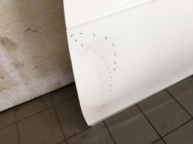 bontott AUDI A4 B8 Bal első Ajtó (Üres lemez)