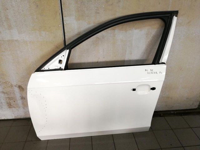 bontott AUDI A4 B8 Bal első Ajtó (Üres lemez)