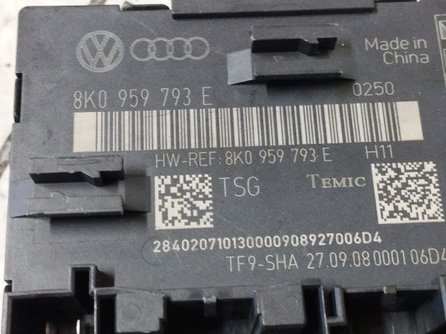 bontott AUDI A4 B8 Bal első Ajtó Vezérlőegység