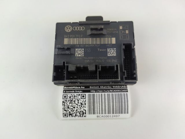 bontott AUDI A4 B8 Bal első Ajtó Vezérlőegység