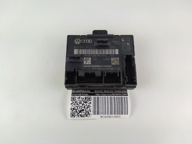 bontott AUDI A4 B8 Bal első Ajtó Vezérlőegység