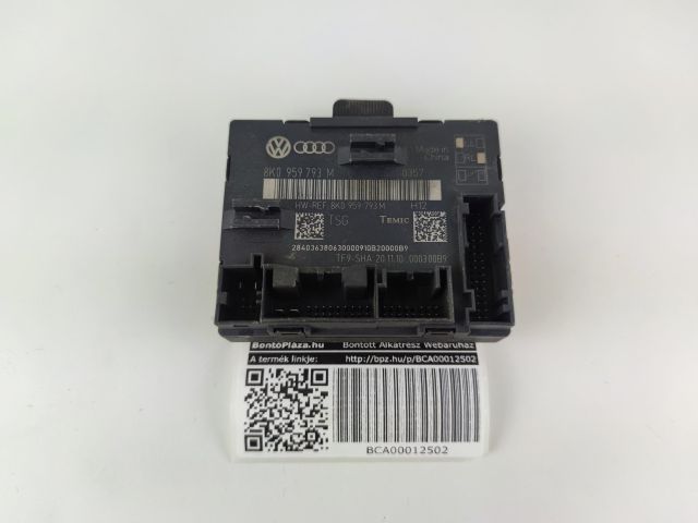 bontott AUDI A4 B8 Bal első Ajtó Vezérlőegység