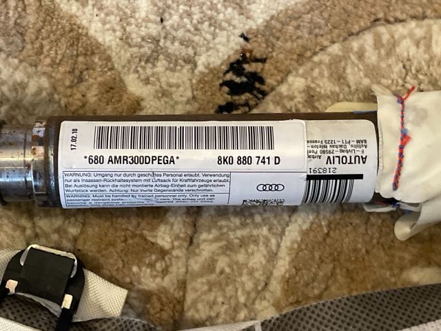 bontott AUDI A4 B8 Bal első Függöny Légzsák