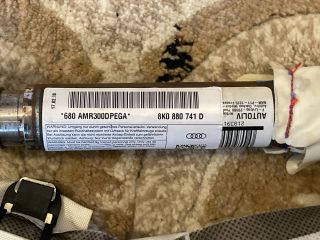 bontott AUDI A4 B8 Bal első Függöny Légzsák