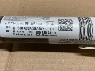 bontott AUDI A4 B8 Bal első Függöny Légzsák