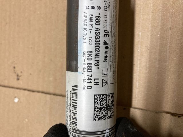 bontott AUDI A4 B8 Bal első Függöny Légzsák