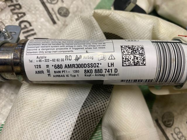 bontott AUDI A4 B8 Bal első Függöny Légzsák