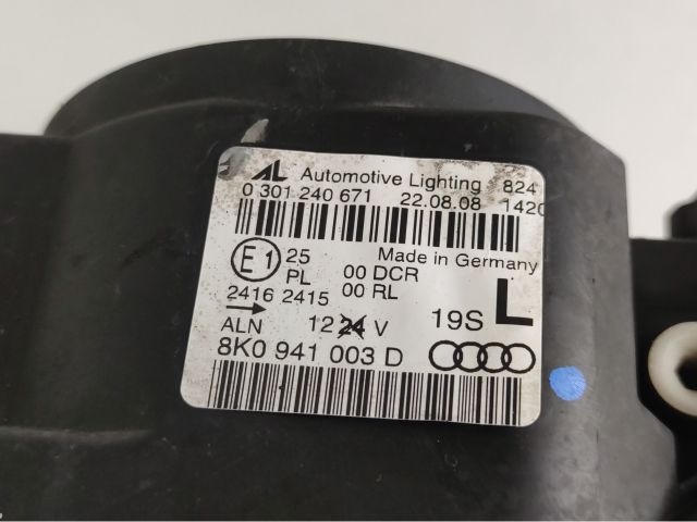bontott AUDI A4 B8 Bal Fényszóró